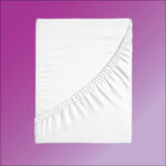 Husa Alba Cu Elastic - Tip Horeca Pentru Saltea De 160*200 Cm Cod HSH4U-160 - imagine 2