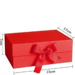 Cutie Cadou Lux, 23x17x7 cm, Rosu - imagine 2