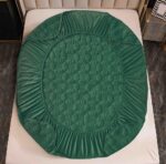 Husă Pat tip Topper cu elastic + 2 fețe de pernă 140x200 cm JOJTC14001 - imagine 3
