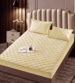 Husă Pat tip Topper cu elastic + 2 fețe de pernă 140x200 cm JOJTC14007 - imagine 2
