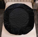 Husă Pat tip Topper cu elastic + 2 fețe de pernă 160x200 cm JOJTC16008 - imagine 3