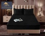 Husă Pat tip Topper cu elastic + 2 fețe de pernă 160x200 cm JOJTC16008