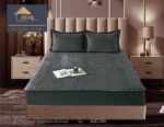 Husă Pat tip Topper cu elastic + 2 fețe de pernă 180x200 cm JOJTC18004
