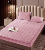 Husă Pat tip Topper cu elastic + 2 fețe de pernă 180x200 cm JOJTC18005 - imagine 2