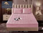 Husă Pat tip Topper cu elastic + 2 fețe de pernă 180x200 cm JOJTC18005