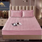Husă Pat tip Topper cu elastic + 2 fețe de pernă 180x200 cm JOJTC18005