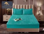 Husă Pat tip Topper cu elastic + 2 fețe de pernă 180x200 cm JOJTC18010