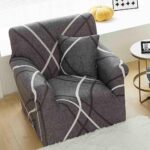 Set Husa Elastica pentru Fotoliu + Fata de Perna, Marime Universala