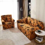 Set Husa Elastica pentru Canapea 3 Locuri + Fata de Perna