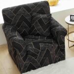 Set Husa Elastica pentru Fotoliu + Fata de Perna, Marime Universala