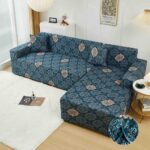 Set Huse Elastice pentru Coltar  + 2 Fete de Perna