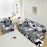 Set Husa Elastica pentru Canapea 3 Locuri + Fata de Perna