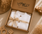 Cămașă din Muselină Premium pentru Băieței – 3–6 luni - imagine 4